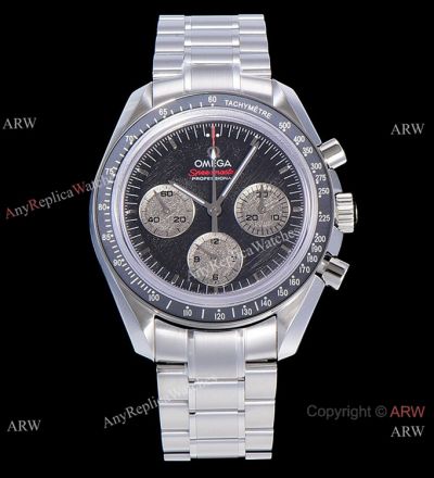 1-1 Best Replica OM Factory Omega Speedmaster Moonwatch Gray Sub-dials